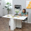 Drop Leaf Table with 2-Tier Shelves, Kitchen 4