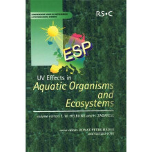 UV Effects in Aquatic Organisms and Ecosystems Hardcover Book