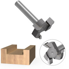 2X Fresa per Fresare per Fresatura per Fresatura per Fresatura CNC Punta per Fresa Da 1/4 di Pollice Con Punta Nel Metallo Duro per Incisione Utensili