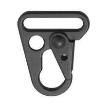 96x Enlarged Mouth Clip Sling Clasp Olecranon Hook for Keychain Snap Hooks Outdoor Bag Black Color Fits Women or Men