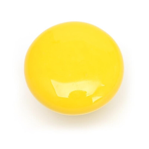 (yellow,S)Candy Color Round Furniture Knobs Ceramic Drawer Knob Cabinet Pulls Cabinet Closet Cupboard Pull