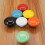 (white,L)Candy Color Round Furniture Knobs Ceramic Drawer Knob Cabinet Pulls Cabinet Closet Cupboard Pull 2
