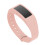 (Pink,S)Soft Rubber Replwatch Strap Solid Color Fashion Simple Daily Tpu Material 1