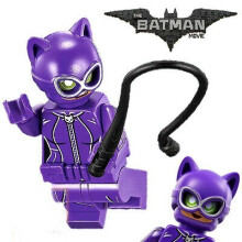 (CatWoman)Popular Batman Models Mini Figure Fits Kids Toy Fashion Movie Child Building