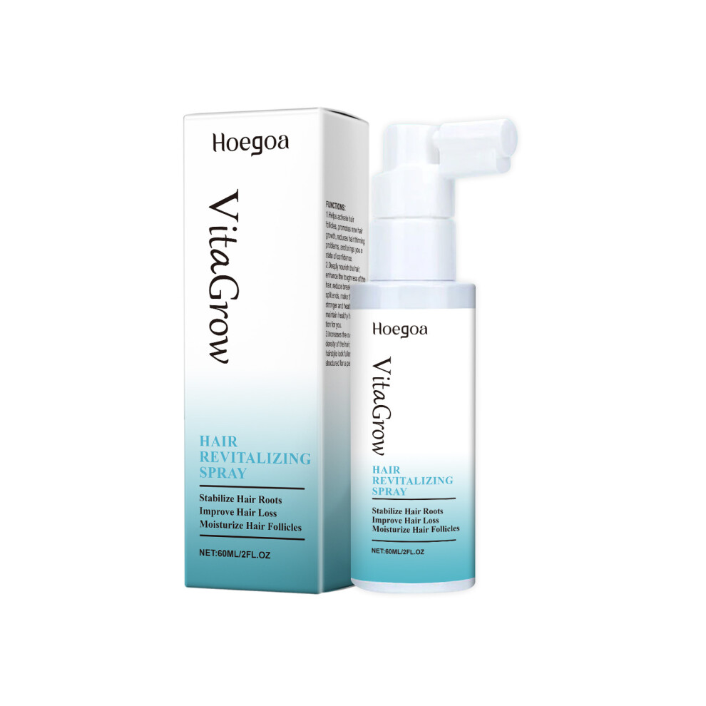 (60ml) HOEGOA Hair Care Spray Smooth, Nourish, Scalp and Glow Hair Essence Spray