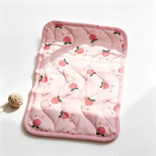 (Peach, XXL (100*70cm)) Estera de enfriamiento |Alfombrilla de hielo para mascotas, almohadilla de verano antideslizante y resistente a