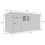 13 x 7 Pent Shed Tanalised (Double Door, With Windows) 4