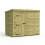 8 x 5 Pent Shed Tanalised (Single Door, No Windows) 2
