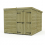 8 x 10 Pent Shed Tanalised (Double Door, No Windows) 2