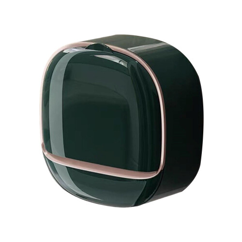 (Dark Green) No-Drill Wall Soap Holder for Kitchen Sink 1