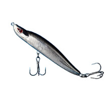 (Gray)Esca di Qualità Premium Esca Artificiale Doppio Gancio Design Essenziale Pesca per