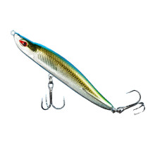 (Green)Esca di Qualità Premium Esca Artificiale Doppio Gancio Design Essenziale Pesca per