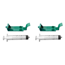 2X Clip de Succión de Herramienta de Tinta de Recarga de Cartucho de Tinta Adecuado para 45 51645 6615 51640 240 15 Clip de Absorción Hebilla de