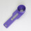 (Purple, Wide handle) Coffee Protein Powder Spoon - Durable Plastic Funnel Design 3