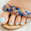 (Black) Women\'s Retro Adjustable Toe Ring Jewelry 3