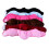 (Rose Red)Full Coverage Mask Windproof Ear Protection Outdoor Cycling Winter Multicolor 8