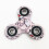 (Red Purple)Hello Kitty Camouflage Pattern Fidget Spinner Metal Decompression Toys Gift 8
