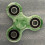 (Red Purple)Hello Kitty Camouflage Pattern Fidget Spinner Metal Decompression Toys Gift 5