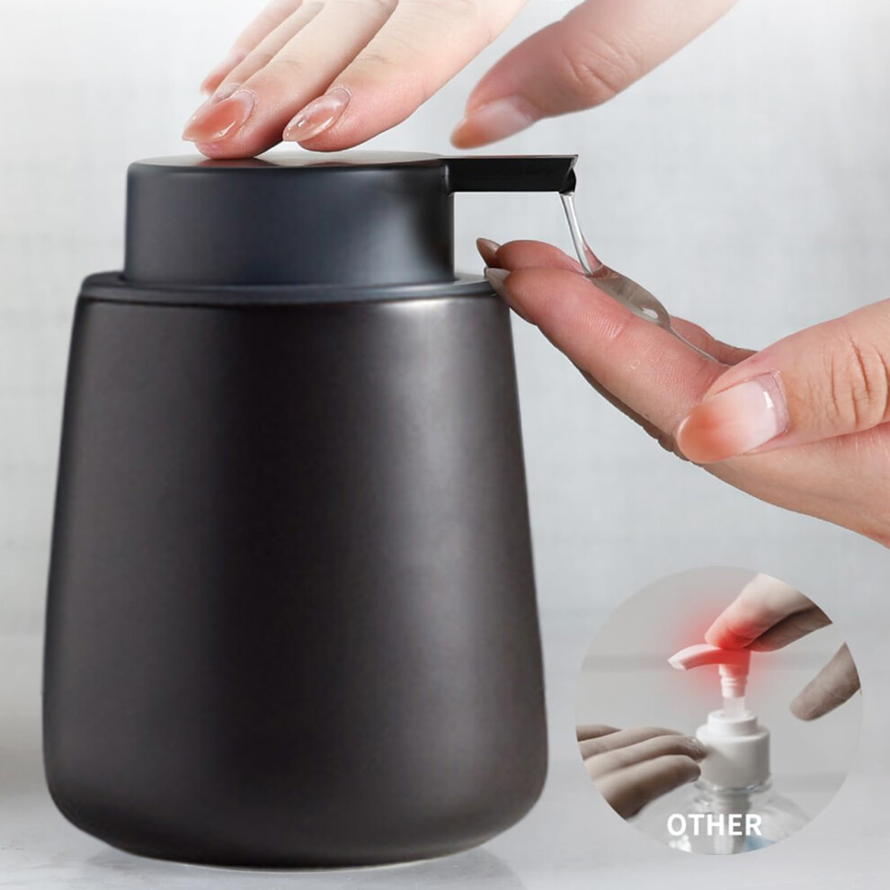 Hue-Grain 400Ml Pump Dispenser For Shampoo & Gel
