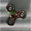 (Blue White)Hello Kitty Camouflage Pattern Fidget Spinner Metal Decompression Toys Gift 4
