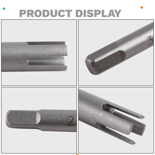 5PCS M10 Screw Tap Extractor Set - Double  Hex Extractor for Broken Screws 1