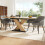 Dining table telescopic table, kitchen table 4