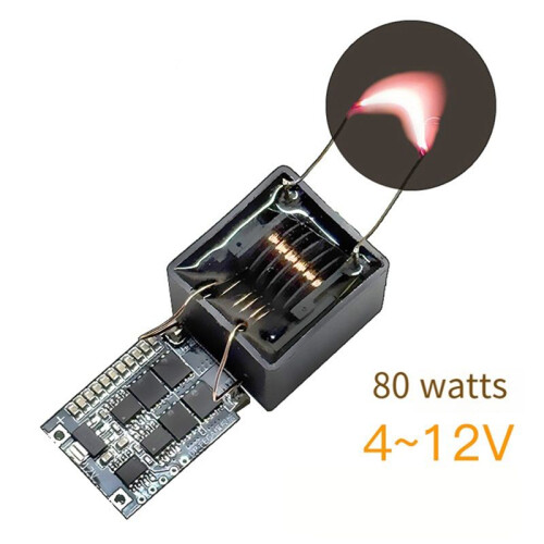 High Voltage Boost Ignition Circuit Board Module 12V to 20000V High-Frequency AC Output Igniter Module 1