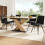 Dining table telescopic table, kitchen table 1