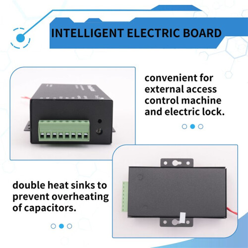 Access Control Power Supply Transformer Door System Adapter AC110-240V Covertor System Machine Black DC12V 3A 2
