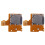 2X Micro- Tf Card Slot Socket Board Replacement For   Game Console Card Reader Slot Socket 1