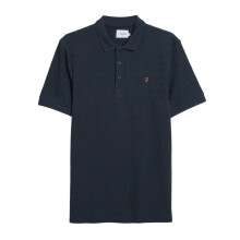(L, Navy Blue) Farah Mens Horace Polo Shirt