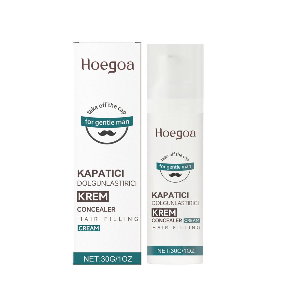 (30G) HOEGOA Black Scalp Concealer Modifies scalp texture and covers hair seams Daily hair care concealer