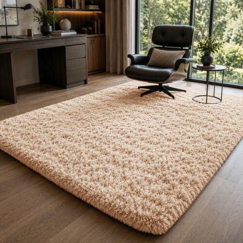 (Beige, 160 x 230cm (5ft 3