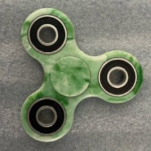 (Light Green 2)Hello Kitty Camouflage Pattern Fidget Spinner Metal Decompression Gift Toys