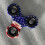 (Flag)Hello Kitty Camouflage Pattern Fidget Spinner Metal Decompression Gift Toys 1