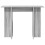 VidaXL vidaXL Console Table Grey Sonoma 100 x 30 x 75 cm Engineered Wood 2