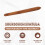 11 Polegadas de Madeira Sourdough Bread Mixing Stick Spurtle Madeira Sourdough Bread Making Tools Paddle Stirring Stick 2
