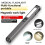 LED  Flashlight with Pen Clip  Flashlight USB Charging Work Light Camping Light B 2