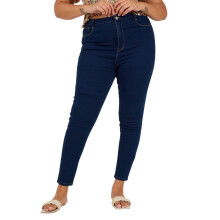 (24 UK, Mid Blue) Brave Soul Womens/Ladies High Rise Skinny Jeans