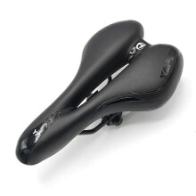 Bicycle Saddle, Gel Bicycle Saddle with Cover & Wrench, Comfortable Hollow Ergonomic Bicycle Seat for Men and Women, Mountain Bike MTB Road