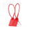 100 Plastic Tamper Seals, Zip Ties for Fire Extinguishers Pull Tite Security Tags Numbered Disposabl-B17 1