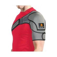 Shoulder Brace - Support And Compression Sleeve for Torn Rotator Cuff, Ac Joint Pain Relief - Arm Immobilizer Wrap, Ice Pack Pocket, Stability Strap,-