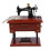 Wind Up Vintage Mini Sewing Machine Style Mechanical Music Box 3