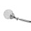 2Pcs Silver Metal Crystal Holdback Wall Tie Backs Curtain Hooks Hanger 4