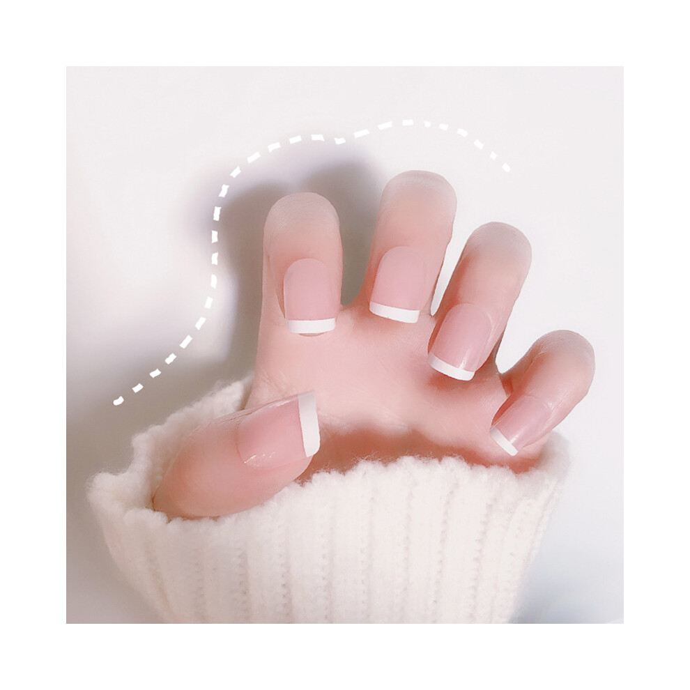 Creation-3C (Short) 24Pcs Fake Nails Short Diy Nail Art For Wedding Party