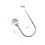 2Pcs Silver Metal Crystal Holdback Wall Tie Backs Curtain Hooks Hanger 3
