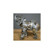 (Steampunk Olifant) Steampunk Dier Industrieel Zilver Gotisch Teckel Worsthond Tafeldecoratie