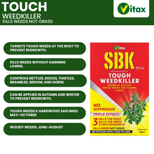 Vitax Vitax SBK Brushwood Killer Weed Control 125ml 1