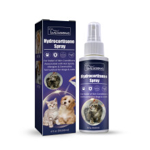 Hydrocortisone Spray for Dogs and Cats Non-Stinging Skin Calming Treatment for Scratching