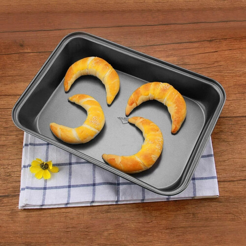 Non-Stick Deep Roasting Tray Oven Baking Pan 2